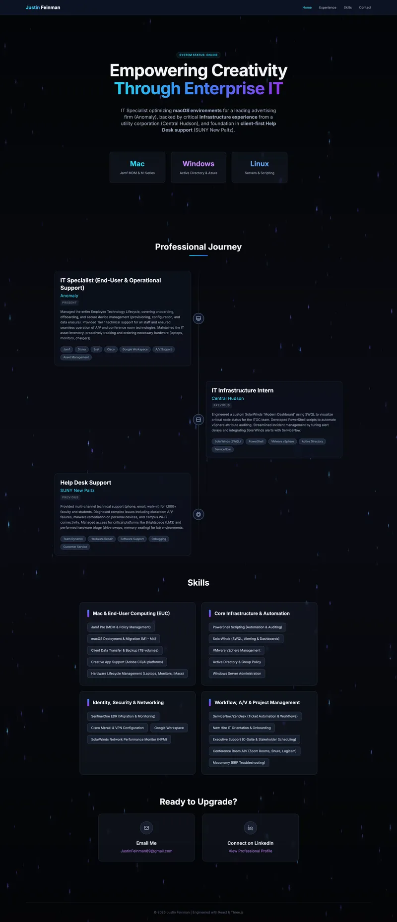 Portfolio Resume